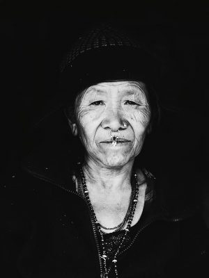 Old woman - Nepal