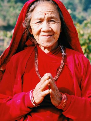 Old woman - Nepal