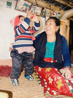 Babou & Aunt - Nepal