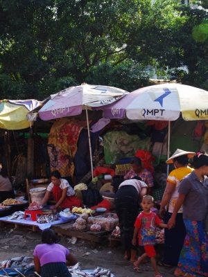 Street market - Rangoun